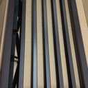 Dog Gate for Doorways 32" Tall Freestanding Dog Gate for Stair Foldable Pet Gate for Dogs Indoor (Brown,3 Panel)