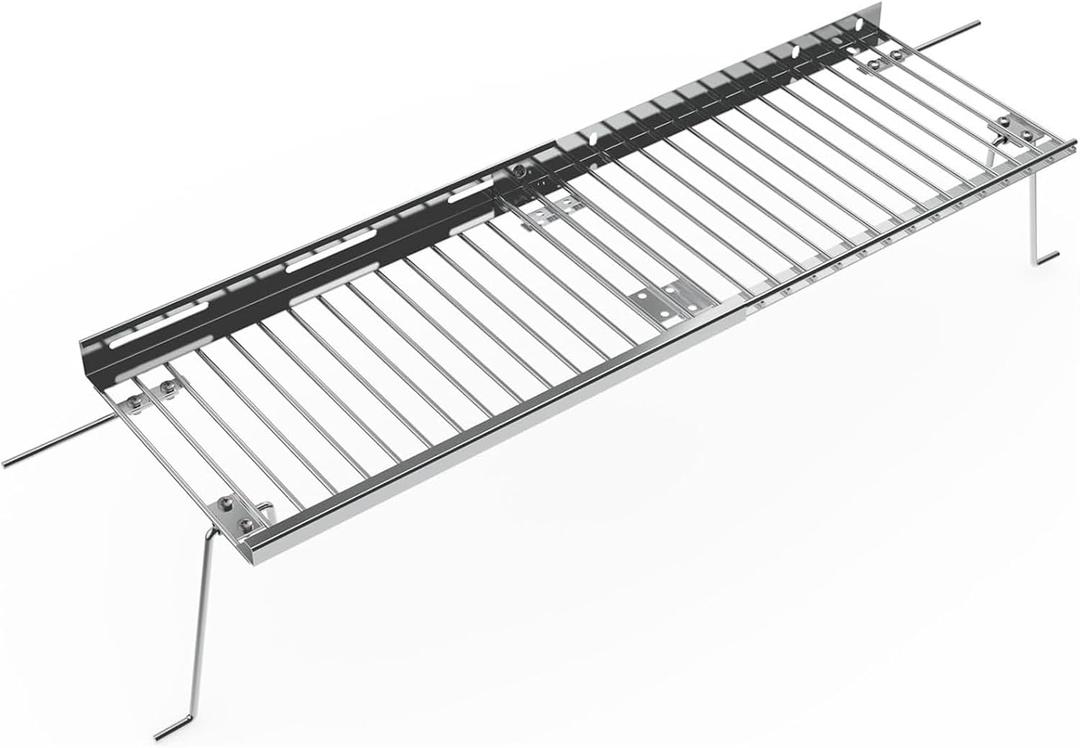 13.3'' - 25.2'' Adjustable Warming Rack Grill Parts for Charbroil Performance Grills 463342119 463376217 463332718 463342119 463344015 463376117, Warming Grates for Charbroil Grill Replacement Parts