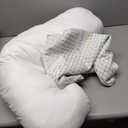 Oternal Pregnancy Pillow for Pregnant Women, Soft Pregnancy Body Pillow, Support for Back, Belly, HIPS, Legs, Maternity Pillow with Detachable and Adjustable Pillow Cover