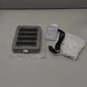 Charging Station for Multiple Devices - 4-Port 20W PD USB-C Charger for iPhone iPad Smartphones Tablets,Universal Compatibility, Detachable Baffle Design (grey)