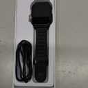 Smart Watch Sports Pedometer, Fitness Tracker Bluetooth Call Heart Rate Blood Oxygen Sleep Monitor,100 Sports Modes Waterproof for iOS Android Men's Women's Smart Watch (Black)