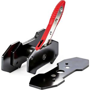 Brake Caliper Compression Tool, 360 Ratcheting Piston Compressor, 2 Steel Plates, 2 Hooks, for Single Twin Quad Pistons, Cars Trucks SUVs