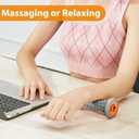 BESKAR Foot Massager Roller for Plantar Fasciitis Relief, Portable Feet Roller to Deep Tissue Muscle Massage, Foot Arch and Heel Pain, Reflexology Tool (Grey)