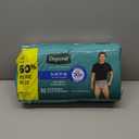 Depend Fresh Protection Adult Diapers, Incontinence Underwear for Men, Disposable, Maximum, Small/Medium, Grey, 32 Count