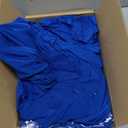 6-Pack Premium Royal Blue Spandex Tablecloths for 4ft Rectangle Tables, Stain & Wrinkle-Resistant, Washable Stretch Polyester Fitted Table Cover for Weddings, Banquets, Trade Shows Events