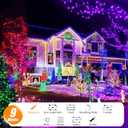 LitHome 164FT 500 LED Color Changing Christmas String Lights Outdoor, 35 Colors RGB Christmas Lights with Remote, Dimmable Led String Light Plug in, Xmas Tree Light Indoor for Holiday Party Decor