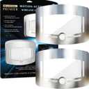 Motion Sensor Wireless Light 2 Sets Motion Activated Touchless Dimming Control Stick-Anywhere Closet Lights Stair Lights, Wall Lights for Hallway, Bathroom, Bedroom, Kitchen-AS SEEN ON TV