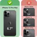 XcaseBar for iPhone 13 Pro Max 6.7" Wallet case with Zipper Credit Card HolderRFID Blocking, Flip Folio Book PU Leather Phone case Shockproof Cover Women Men for Apple 13 Pro Max case Black