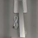 White crown LED Desk Lamp Dimmable Table Lamp Reading Lamp with USB Charging Port, 5 Lighting Modes, Sensitive Control, 30/60 Minutes Timer (White, First-Generation)