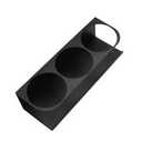 3 Packs Magnetic Cup Holder, Magnetic Bottle Holder - 3 Slot Fridge Kitchen Organiser for Bottles, Drink Rack, Fridge Side Holder for Kitchen, Cafe, Home, Hotel, Workplace