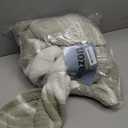 WRENGONGE Sage Green Throw Blanket, 50x70 Soft Cozy Striped Throw Blankets for Couch, Sofa, Bed, Travel, Lightweight Fluffy Warm Plush Decorative Blankets for Women, Men Gift