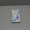 Sani White Ultrasonic Toothbrush, Ortho Sparkle Sonic Glow Brush, 360 Brite Toothbrush Adult U Shaped Ultrasonic Tooth Cleaner Teeth Whitening Light Electric Automatic Hands Free