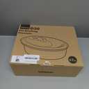 ORSDA Cat Water Fountain Stainless Steel, 2L Pet Fountain for Cats Inside, Dog Water Dispenser, Automatic Cat Drinking Fountains with 6 Replacement Filters for Cats, Small Dogs