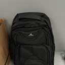 MATEIN Rolling Backpack, 17 inch Water Resistant Wheeled Laptop Backpack,Black