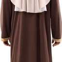 Spooktacular Creations Halloween Adult Bible Costume, Biblical Robe, Halloween Costumes for Men 2025 (Brown, M)