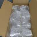 Creative Crystal Glass Hexagonal Whiskey Red Wine Glasses Household Shake Cup Stemless Camping Wine Glasses (40)