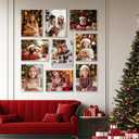 12 x 16 Acrylic Picture Frame, Horizontal/Vertical Clear Photo Frame for Wall with Tape, No Drilling Floating Hanging Frameless Picture Frame, Wall Mount Sign Holder 12x16 for Home, School, Office