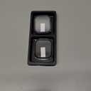 Amizee 2 Pack Case Compatible with Apple Watch Series 11/10 46mm Case with Built-in Screen Protector, Ultra-Thin Hard PC Straight Edge Anti-Scratch Protective Cover for iWatch 46mm (Blue/Clear)