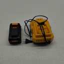 20v Max Battery Replacement for Dewalt Battery 5.0Ah with DCB112 Battery Charger Station for DCB200 DCB120 (Yellow)