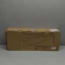 Pool Waterfall Spillway Stainless Steel Pond Fountain, APP Control Colorful LED Lighted Outdoor Black Fountains, Water Flow Spillways Kit for Koi Pond, Swimming Pool, Garden-23.6"x7.8"x3.9"