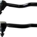 Front Tie Rods FITS for Nissan Pathfinder 2013-2020, for INFINITI QX60 2014-2020 (2016-2017: 3.5L Models), ES801265 ES801266 EV801209 Front Outer and Inner Tie Rod Ends- 4pc Set