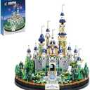 SAMYBLOCKS 3600PCS Castle Building Blocks Sets,Creative Ideals Dream Palace Building Blocks, Best Micro Mini Bricks Gift for 14+ Boys, Girls or Adults