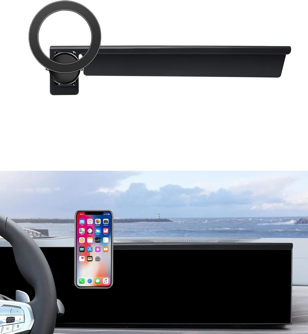 Car Phone Holder for 2024 2025 BMW The X5 / 2024 2025 BMW X6 /2023-2026 BMW X7 Accessories 14.9-inch Screen Fixed Clip,360 Rotation Phone Mount Compatible with MagSafe, Cell Phone Holder