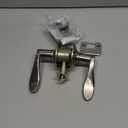 Schlage F40 ACC 619 Accent Door Lever, Bed & Bath Privacy Lock, Satin Nickel