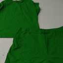 SAMPEEL Womens Two Piece Lounge Sets Casual Summer Outfits 2 Piece Short Matching Clothing Set (Large, Forest Green)