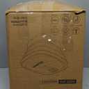 HOSPAN Collapsible Foot Spa Electric Rotary Massage Gray FS02A