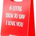 FNANJWQ Funny Office Desk Decor Boss Sign, Funny Desk Red Signs Gifts for Principals Teacher Appreciation, Humorous Office Cubicle Accessories Decoration for Colleague Manager Employee Boss 3 Pack