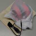 Over Ear Headphones Wired, AC01 Corded Stereo Headsets with Microphone Volume Control for Adults Teens Kids 3.5mm Jack for Chromebooks, Laptop, Computer, Tablets, Travel (Black Red)