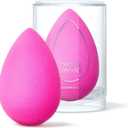 Beautyblender Original Pink Beauty Blender Makeup Sponge, Super-Soft Foam Easily Blends Foundations, Powders & Creams, Made in USA, Reusable, Washable, Streak Free Application