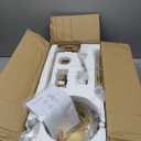 Modern Chandelier Large 55" Black and Gold Sputnik Chandeliers 4 Lights Mid Century Ceiling Pendant Light Fixture Luxury Metal for Dining Room Foyer Staircase