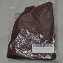 Womens Sexy Long Sleeve Cutout Tops Criss Cross V Neck Slim Fitted Spring Fall Casual Trendy Shirts (Brown, XS)