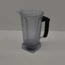 For Vitamix Blender Pitcher 64oz Low-Profile, Replacement for Vitamix 750 5200 5000 6300 7500 Vm0102 Vm0103 Vm0197 E310 Classic/Commercial/Professional Series, etc, Container Jar Cup.