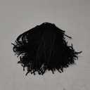 Knotless Braided Wigs for Black Women Heat Resistant Fiber Soft Synthetic Short Bob Box Braided Wig with Bangs African American Braided Wigs (10 inches, Jet Black)