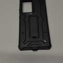 ArmadilloTek Vanguard Compatible with Samsung Galaxy Note 20 Ultra 5G Case (2020 Release) Military Grade Full-Body Rugged with Built-in Kickstand [Screenless Version] - Black