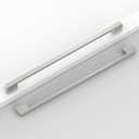 10 Pack 12-3/5"(320mm) Brushed Satin Nickel Cabinet Pulls Kitchen Cabinet Handles Drawer Pulls Cupboard Hardware for Cabinets (12-3/5"/320MM Hole Center)