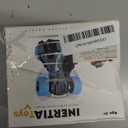 Friction Powered Flip Stunt Car, Push and Go Toy Car with 360 Upright Spin, Dual-Sided Rotating Off-Road Vehicle, No Batteries Required, Toy Car for Boys & Girls Ages 3 (Yellow)