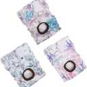 CuteBone Dog Diapers Female Washable Small Medium Large 3 Pack Reusable Doggie Diapers Puppy Period Pants for Doggy Heat Cycle Peeing, S, 2#Floral 3pcs