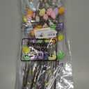 Juinte 26 Pcs Artificial Easter Spray Vine with Pastel Eggs and Berries Floral Stems Decorations Easter Egg Twig Branches Picks for Floral Arrangement Centerpieces Craft Wreath Making Home Decor