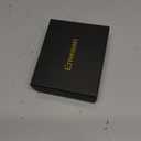 Trifold Chain Wallets for Men, Genuine Leather Wallet RFID Blocking Anti-Theft Chain for Biker, Motorcycle (Dark Coffee)