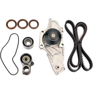 TCKWP286 Timing Belt Kit with Water Pump Fit for 1998-2004 Honda Pilot Odyssey Accord 1997-2003 Acura MDX TL CL 3.0L 3.2L 3.5L J30A1 J32A1
