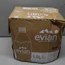 Evian Natural Spring Water, 1.5 L bottle (Pack of 12) (EXP 10/31/27)