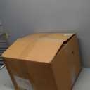 FRELISH DECOR Round Pouf Ottoman Hand Knitted 100% Cotton Pouf Foot Stool - Knitted Bean Bag - Floor Chair for Living Room Bedroom - Foot Rest for Couch (20 Diameter x 14 Height) - Natural