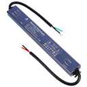DUSKTEC LED Driver Transformer 12V 200 Watts 16A, IP67 Waterproof Ultra Slim AC 120V to 12 Volt DC Adapter, Constant Low Voltage LED Power Supply Outdoor for Light Strips LED Modules Pool Lights