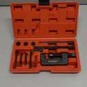 DAYUAN 13 pcs Motorcycle Chain Breaker Set, Chain Removal Tool Chain Cutter and Riveter Kit for Cam and 25 to 630 Chains