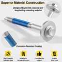 13848 Frame to Body Mounting Bolt Kit Replacement for Ford 2008-2016 F-250 F-350 F-450 F-550 Super Duty # W715132S439K W712879S439 2L1Z78101C58AA Truck Bed Hardware