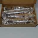 4 Pack Drop Down Gas Struts, 100N/22LBS Gas Spring Hinge,with 90 Degree Page Turning Axis,Struts Lid Drop Down Hinges for Drop-Front Desk Downward Slowly Such as Fold-Down Desk, Flap Lid